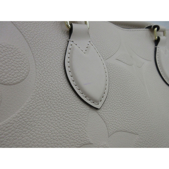 LOUIS VUITTON Empreinte On the Go Bag Tote Crème Beige Cream - Picture 7 of 10